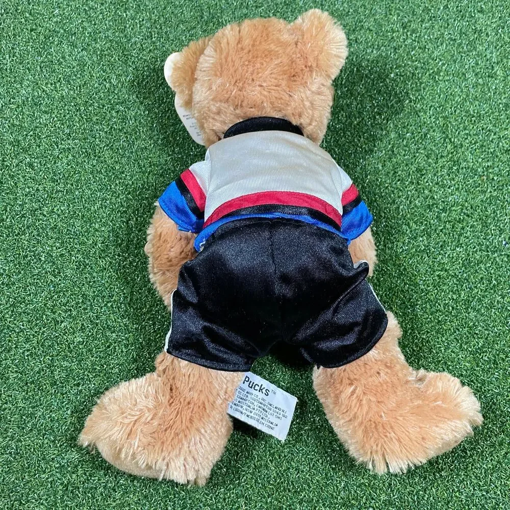 Russ Teddy at Play Pucks Sports Bear Stuffed Toy